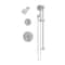 Symmons Dia HydroMersion Double Handle Shower Trim Kit with Hand Spray (Valve Not Included) 3595B15TRM - alternate 1