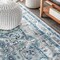 Jonathan Y Modern Persian Vintage Medallion Light Gray/Blue 8 ft Round Area Rug MDP106A-8R - alternate 2