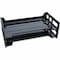 Universal Desk Tray, Black, 2 3/4 in H, 2PK UNV08101 - alternate 1