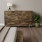 Homeroots 57" Brown Solid Wood Six Drawer Dresser 661219 - alternate 3