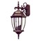 Homeroots Dark Brown Hanging Ornamental Lantern Wall Light 398377 - alternate 1