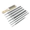 Crescent Nicholson Machinist File Set with Cleaner, 8 piece 22025NNN - alternate 1