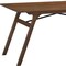 Homeroots 59" Walnut Wood Dining Table 630372 - alternate 3