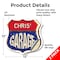 Signmission Chris's Garage, 12 inch X 12 inch, Vinyl Decal, 2PK SHI-D-2PACK-12-383-CHRIS - alternate 3