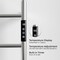 Edendirect 5-Bar Stainless Steel Electric Towel Warmer in Silver, Wall Mounted Towel Warmer ZR-EB01BR330 - alternate 2