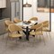 Leisuremod Bella Collection Modern Dining Chair in Taupe BC21TP - alternate 4