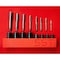 Stupid Simple Tools Impact Tap Socket Set 8pc with Silicone Socket Rail  1/4 & 3/8 In. Drive SST015 - alternate 3