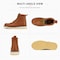 Handpoint Men's 6 in Soft Toe Slip Resistant Comfortable Brown Work Boots, 6 H84984D-6 - alternate 2