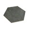 Apollo Tile Zenith 9 x 11 in. Matte Charcoal Gray Porcelain Hexagon Wall and Floor Tile 8.07 sq ft/case, 16PK APLHEX88LAVA - alternate 3