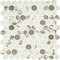 Daltile Uptown Glass 1in Hexagon Mosaic, 16.92 SQFT Per Carton, 18PK UP281HEXMS1P - alternate 3