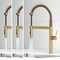 Vigo Edison Pro Single Handle Kitchen Faucet in Matte Brushed Gold VG02052MG - alternate 2