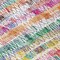Homeroots 10' X 14' Green Ivory And Purple Striped Washable Indoor Outdoor Area Rug 589187 - alternate 2