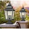 Z-Lite Raphael Sand Black 4 Light Outdoor Pier Mounted Fixture 5029PHXLS-LSQPM-BK - alternate 3