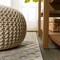 Jonathan Y Rabat High-Low Pile Mini-Diamond Trellis Beige 2 ft. x 8 ft. Indoor/Outdoor Runner Rug SBH101A-28 - alternate 2