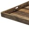 Homeroots 30in Brown Square Reclaimed Wood Serving Tray With Handles 376043 - alternate 3