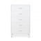 Homeroots 32" White Five Drawer Standard Chest 286660 - alternate 1