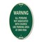 Signmission Warning - All Persons Not Associated with Chu, 12 In X 18 In Architectural, Heavy Gauge Aluminum A-OV-G-1218-22717 - alternate 1
