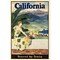 Homeroots Vintage 1934 California Travel Unframed Print Wall Art 394349 - alternate 1
