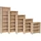International Concepts Shaker Bookcase, 72"H, Unfinished SH-3227A - alternate 1