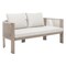 Homeroots 59" Beige Polypropylene Sofa 667649 - alternate 2