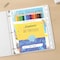 C-Line Products 8-1/2" x 11" Heavyweight Poly Sheet Protectors with 8 Index Tabs, 8/ST 10ST/+BX 5BX/CT 05587-BX - alternate 4