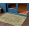 Homeroots 3' X 5' Brown And Beige Abstract Washable Indoor Outdoor Area Rug 616598 - alternate 1