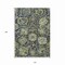 Homeroots 10' X 14' Fern Green And Blue Damask Washable Indoor Outdoor Area Rug 609071 - alternate 3