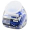 Vulcan Mini Scrub Brush, 0.6 in L Trim, Nylon Bristle, White Bristle, 7/8 in W Brush, 3 in OAL JLWNB2001 - alternate 2