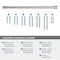 Amerock Riva 12 inch 305mm Center-to-Center Satin Nickel Appliance Pull BP55370G10 - alternate 2