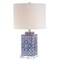 Jonathan Y Choi 23" Chinoiserie LED Table Lamp, Blue/White JYL3006A - alternate 1
