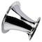 Deejay Led Blue-Silver Bolt-on Horn Flare with 2-in Throat for 2-in Compatible High Frequency Drivers TBH2INHORNBKSILV - alternate 2