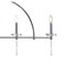 Jonathan Y Doris 41" 4-light Linear Metal/Crystal LED Pendant, Chrome JYL7401A - alternate 4