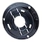 Grote Lighting Theft-Resistant Polycarbonate Mounting Flange & Pigtail Cap for 21/2in Round Lights, Black 43162 - alternate 2