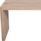 Homeroots 56" Ivory Reclaimed Wood Sled Writing Desk 608137 - alternate 3
