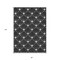 Homeroots 8' X 10' Black Gray And Ivory Geometric Washable Indoor Outdoor Area Rug 594686 - alternate 5
