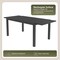 Leisuremod Marlin 78 in Aluminum Extendable Dining Table, 330 lb Capacity, Seats 8, Weatherproof MDT78BL - alternate 4