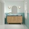 James Martin Vanities Laurent 60 in. Single Vanity, Light Natural Oak, w/ 3 CM Charcoal Soapstone Quartz Top 545-V60S-LNO-3CSP - alternate 2