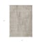 Homeroots 8' X 10' Taupe And Beige Geometric Washable Indoor Outdoor Area Rug 594596 - alternate 3