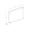 Azar Displays Acrylic Magnetic Photo Frame Block 5" x 7" Vertical/Horizontal 104434-RND-GS - alternate 2
