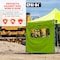 Ergodyne Lime Pop-Up Tent Mesh Window Sidewall - 10ft x 10ft 6195 - alternate 2