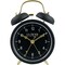 La Crosse Technology Twin Bell Quartz Alarm Clock, Battery Operated, Black 617-3314BG - alternate 2