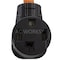 Ac Works Piggy-Back Dryer Adapter, NEMA 14-30P to Dual 14-30R, 1.5 ft, 30A, 125/250V PB14301430 - alternate 3