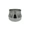Mitchell Metal HVAC Duct Reducer, 10"-8", 8 inch to 10 inch Air Duct Increaser, 30-Gauge Galvanized Steel MM-310108 - alternate 1