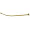 Kingston Brass 72" Stainless Steel Single Curved Shower Curtain Rod, Brushed Brass CC7217 - alternate 1