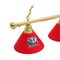 Holland Bar Stool Co Alabama 3 Shade Billiard Light, Brass Fixture BL3BRAL-Ele - alternate 2