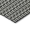 Homeroots 8' X 10' Black And Gray Floral Washable Indoor Outdoor Area Rug 610639 - alternate 2