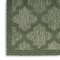 Homeroots 2' X 4' Dark Green And Light Green Geometric Indoor Outdoor Area Rug 573850 - alternate 3