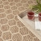 Homeroots 9' X 12' Natural And Beige Geometric Indoor Outdoor Area Rug 556331 - alternate 2