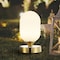 Jonathan Y Eli 8" Modern Minimalist Iron Rechargeable Integrated Portable LED Table Lamp, Brass Gold/White JYL7111C - alternate 4