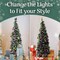 Elf Stor 6ft Prelit Christmas Tree Flocked Artificial Spruce Pencil Christmas Tree w/ 250 LED Lights & Stand 50-300-6FLK - alternate 2